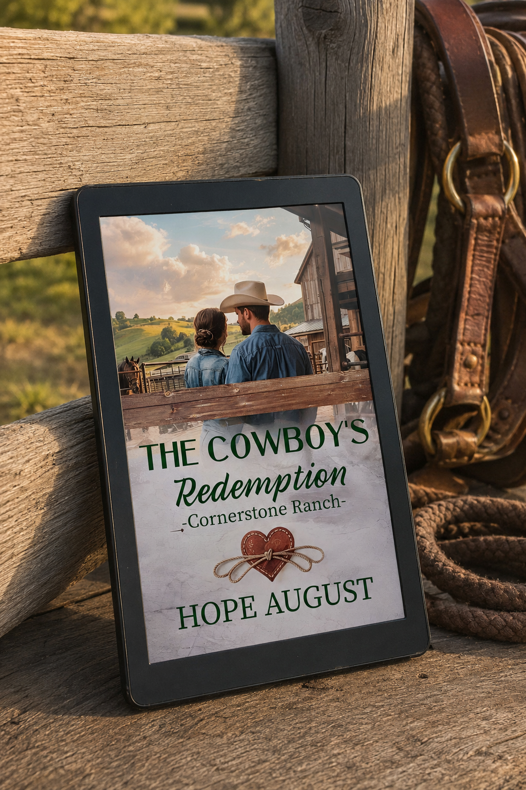 The Cowboy's Redemption - Clean Cowboy Romance (Cornerstone Ranch Book 5) (eBook)
