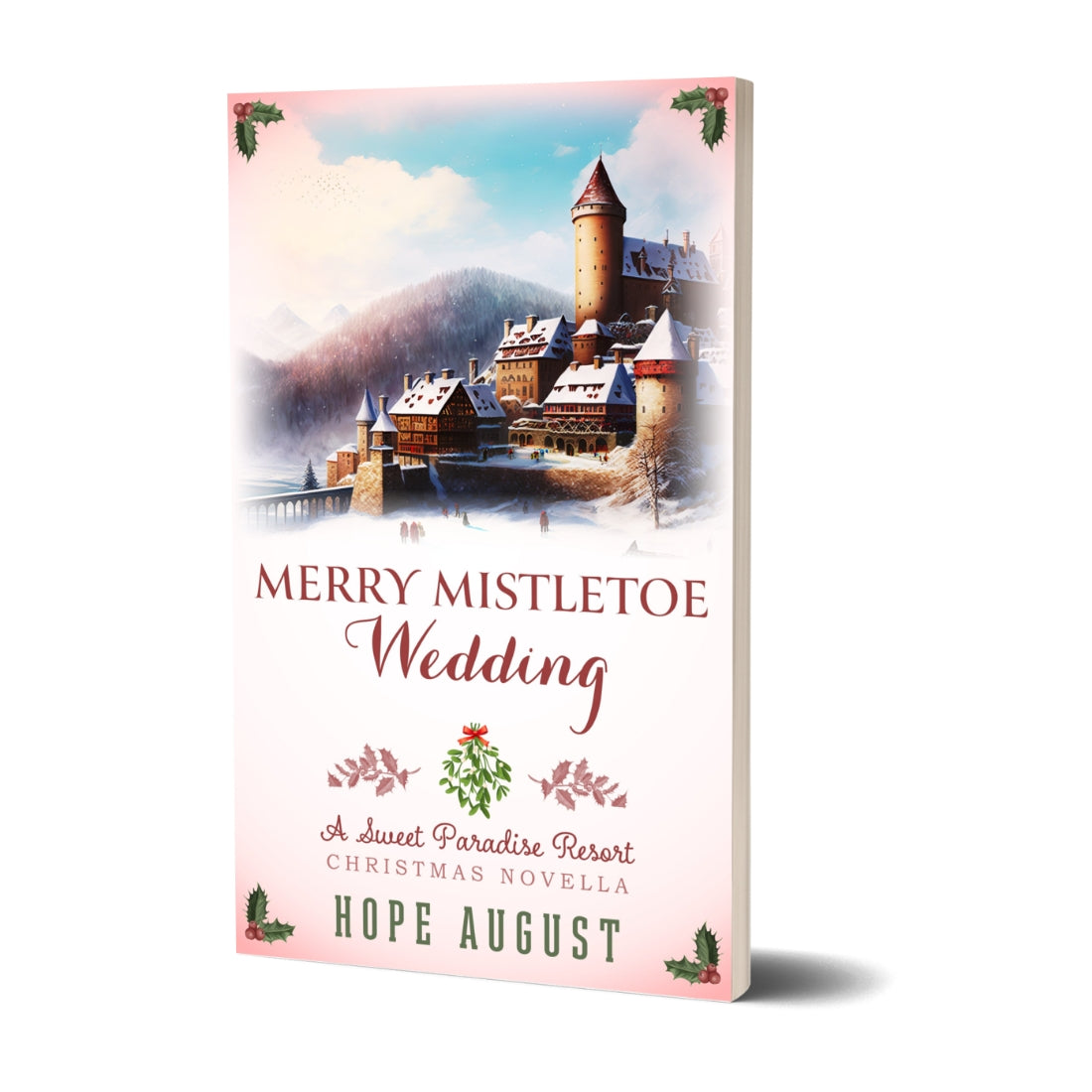 Merry Mistletoe Wedding (Paperback) clean wholesome romance