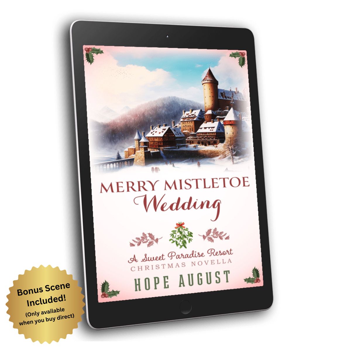 Merry Mistletoe Wedding (Ebook) clean wholesome romance