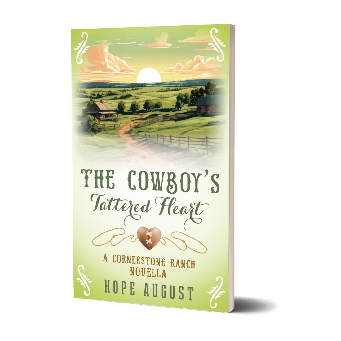 The Cowboys Tattered Heart clean and wholesome holiday romance_paperback