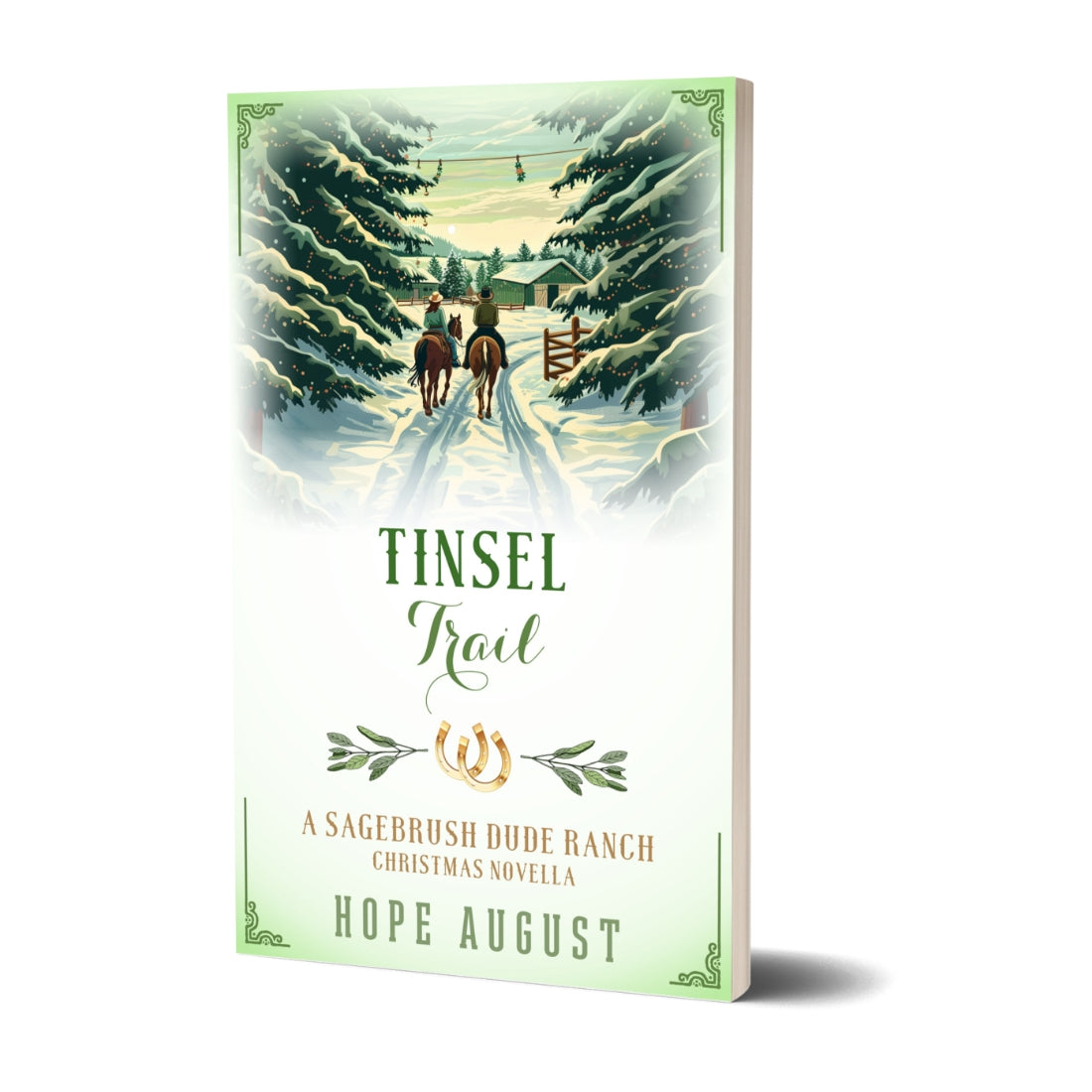 Tinsel Trail (Paperback) holiday romance clean and wholesome