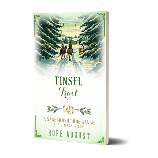 Tinsel Trail (Paperback) holiday romance clean and wholesome